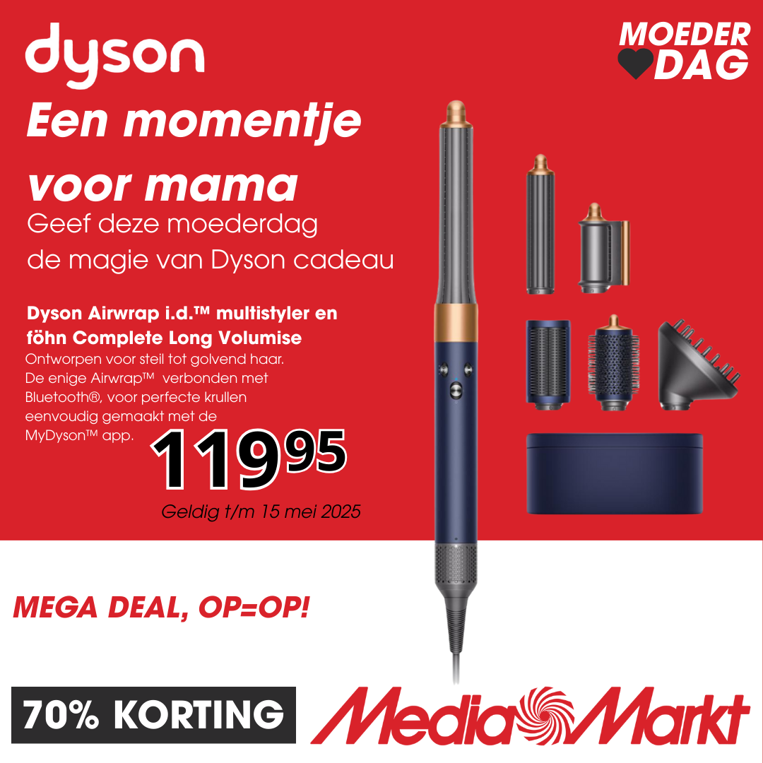 Dyson Airwrap i.d.™ multistyler en föhn Complete Long Volumise